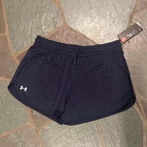 NWT Under Armour Women's Dark Blue Athletic Shorts